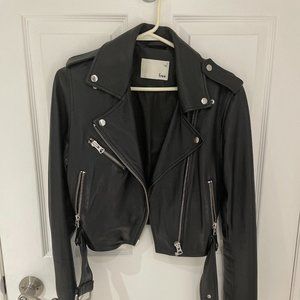 Wilfred Free LENNON LEATHER BIKER JACKET